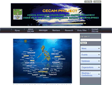 Tablet Screenshot of cecam-project.net